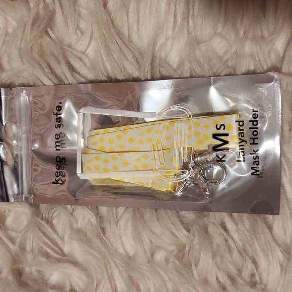 KM's Accessories - Lemon Face Mask Lanyard
